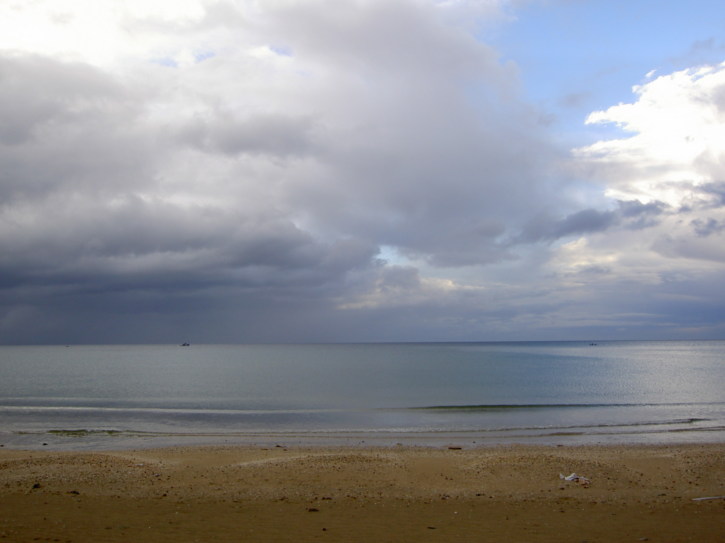 Out to sea