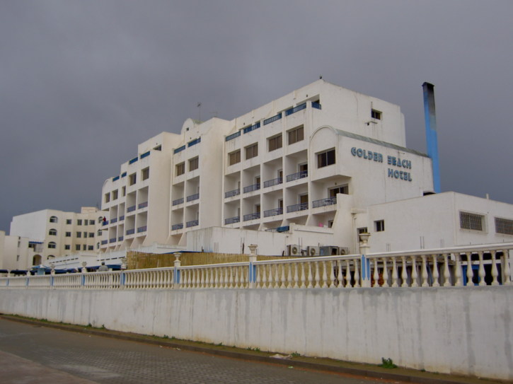 The hotel I'd stayed the night in