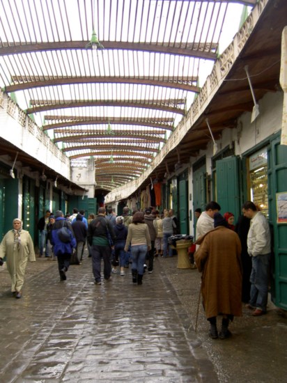 A street that, amongst the poverty, was full of shops selling gold