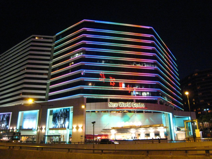 A shopping mall