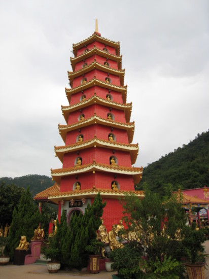 The main pavilion