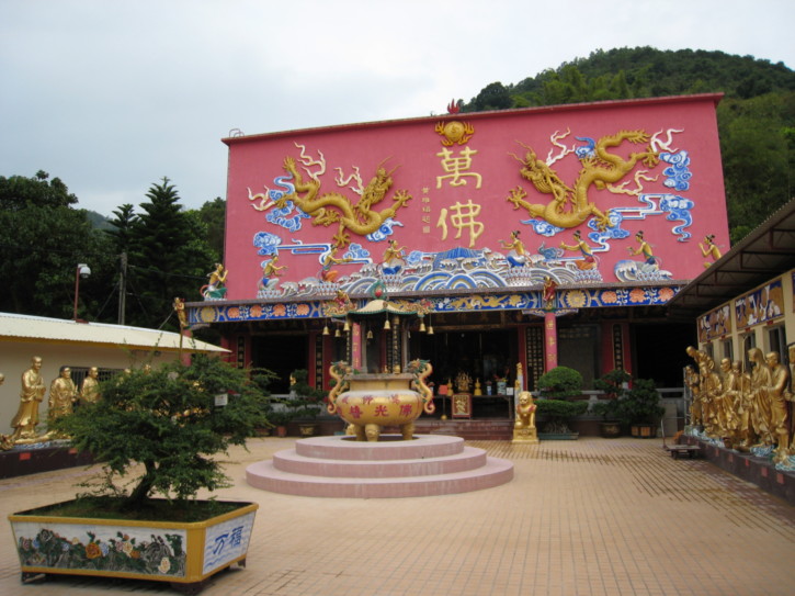 The temple from outside