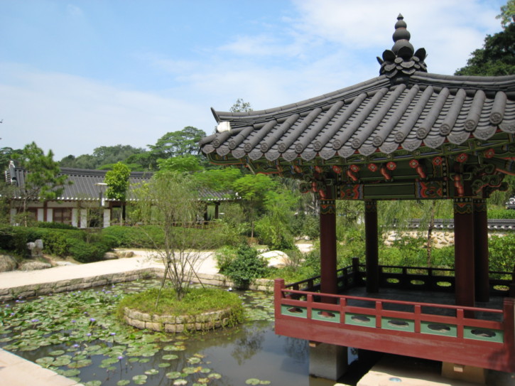 The park's Korean Friendship Garden