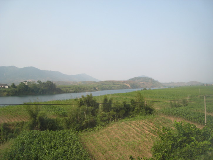 View from the train window