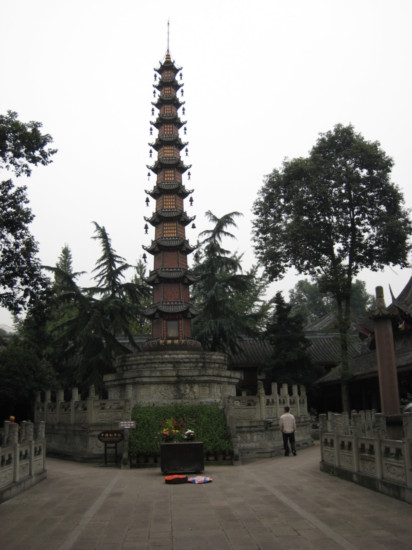 In the Wenshu temple