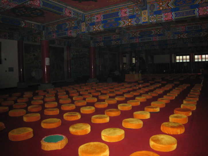 Assembly room of the Wenshu temple