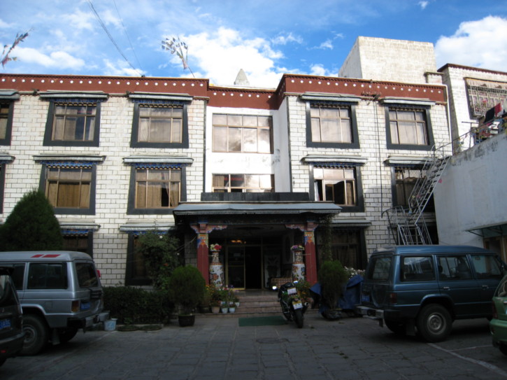 The guesthosue I stayed at