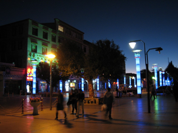 Lhasa by night
