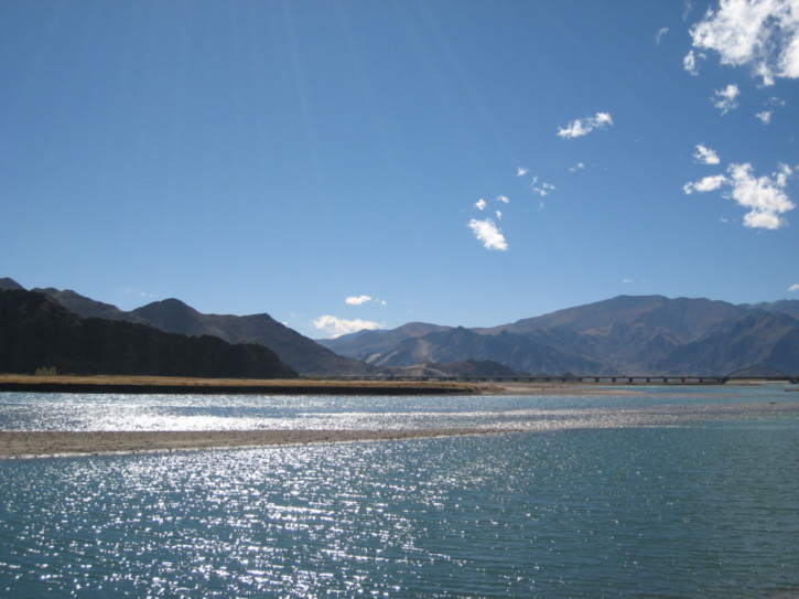 By the river Lhasa