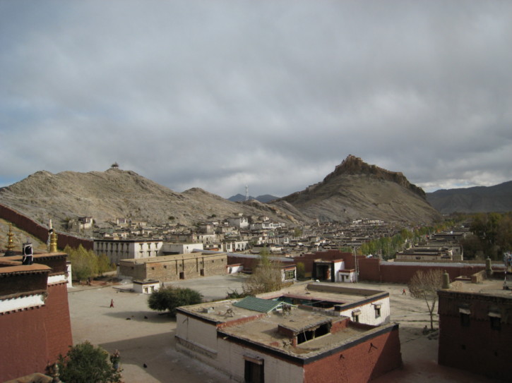 View from the kumbum