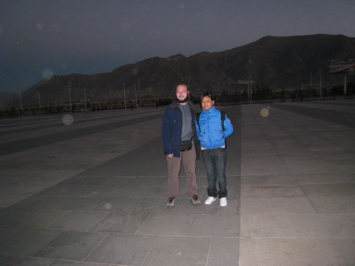 The guide (Nyima) and I