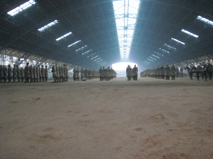 In the first pit