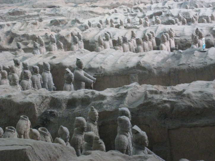 In the first pit