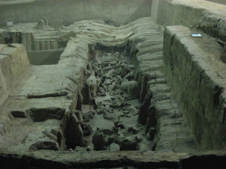 In the second pit