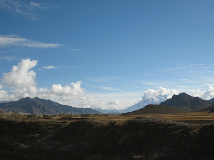 Desert terrain