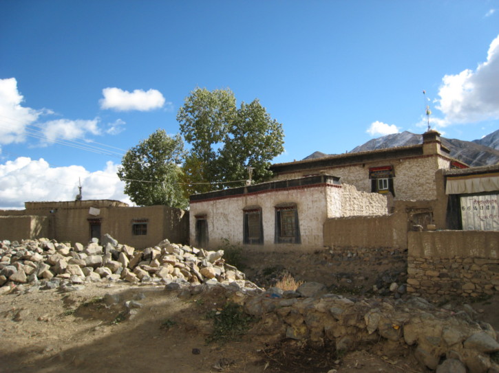 Village in the desert