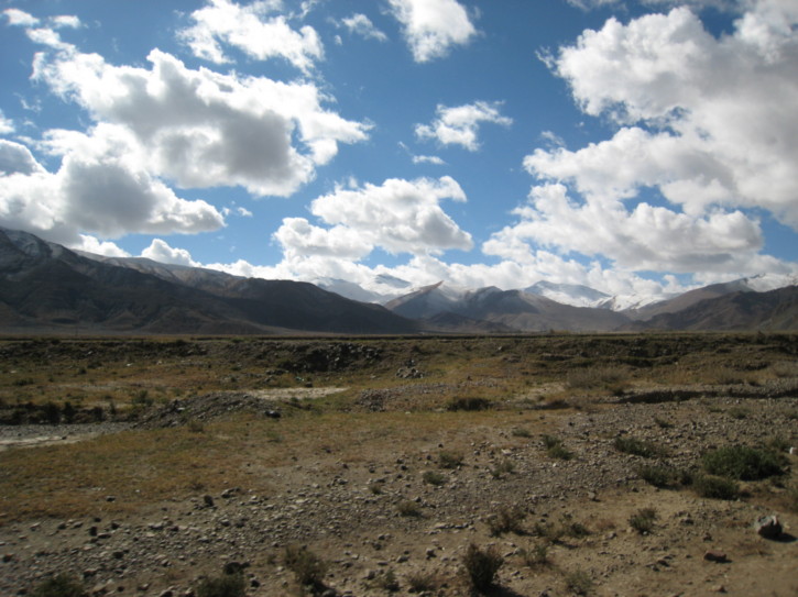 Desert terrain