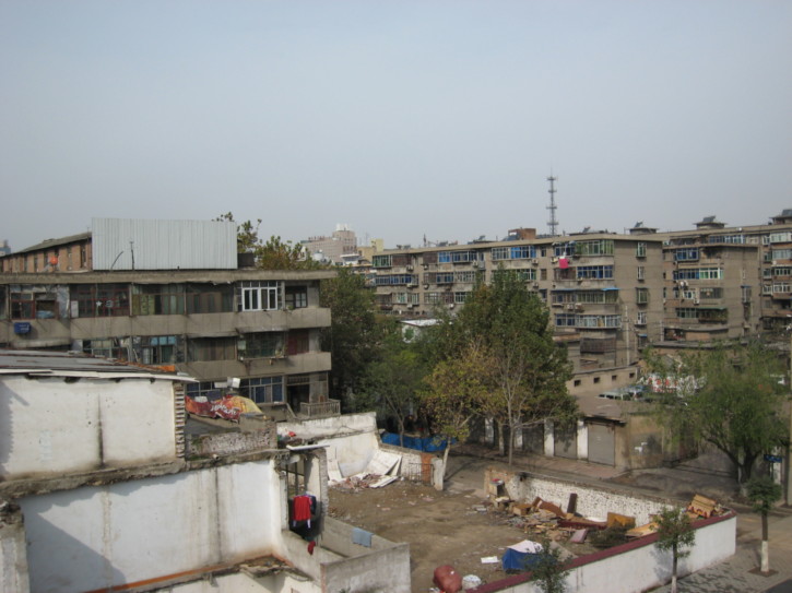 Not so picturesque bit of Xi'an