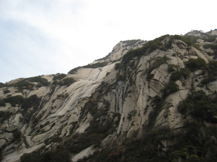 Views on the way up