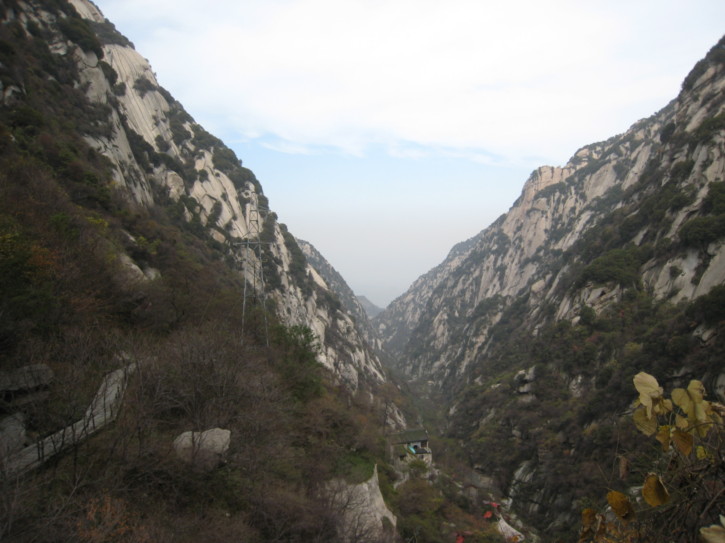 Views on the way up