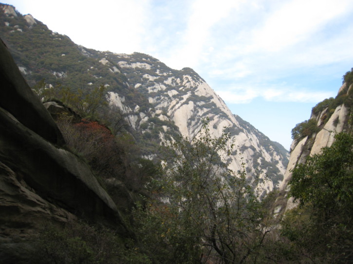 Views on the way up