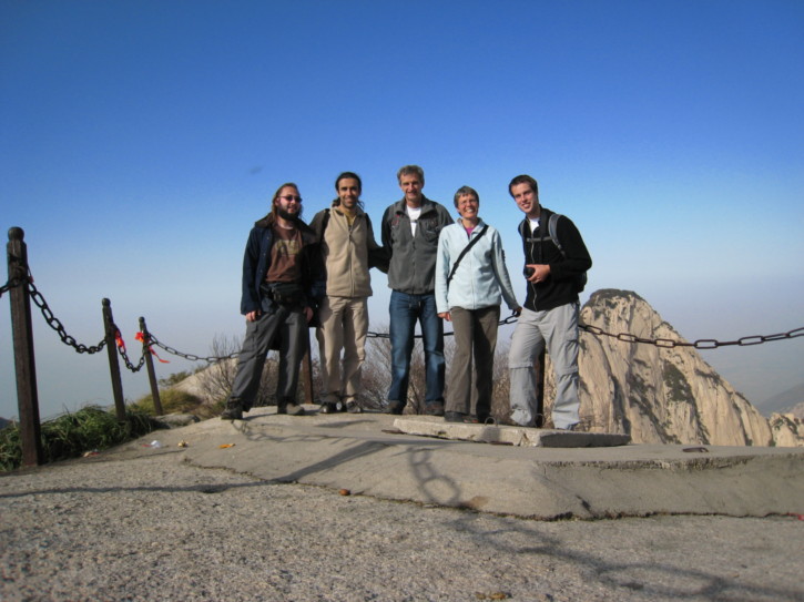 The people I climbed the mountain with