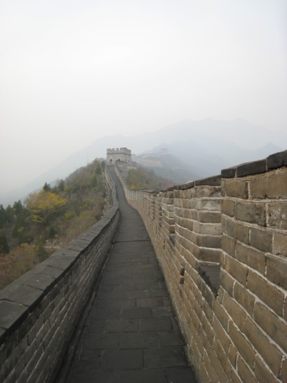 On the western section of the wall