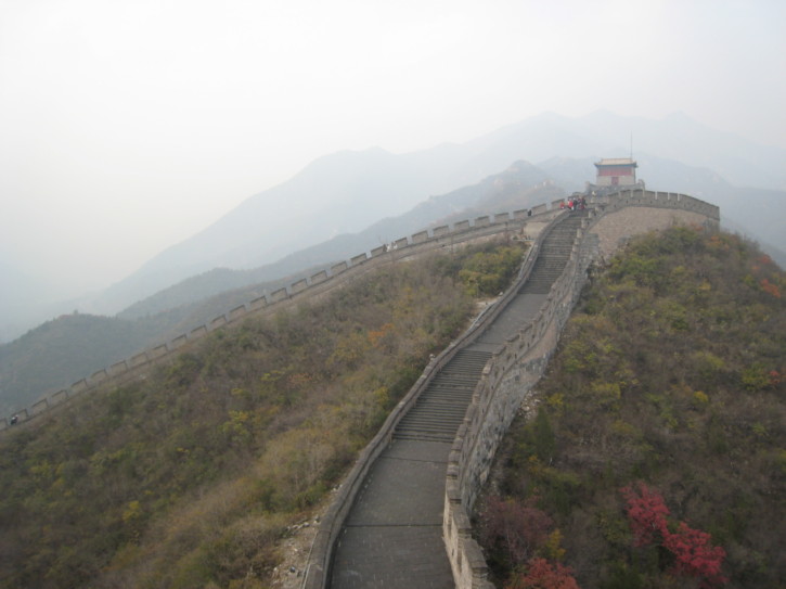 On the western section of the wall