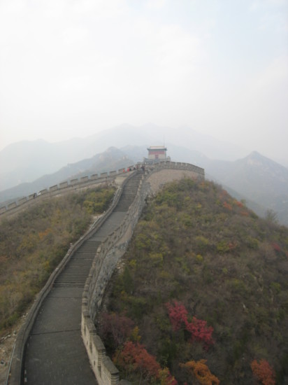 On the western section of the wall