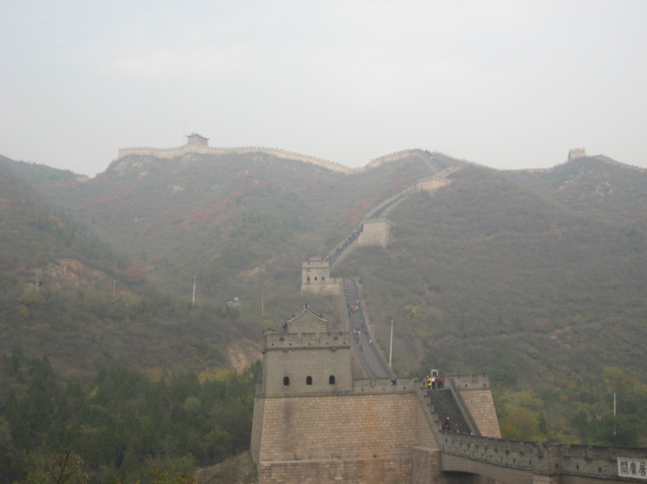 The climb up to the easten part