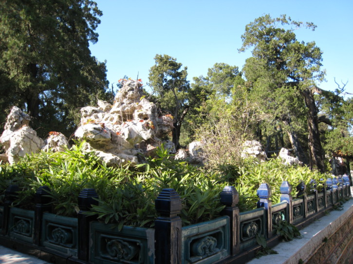 In the Imperial Gardens