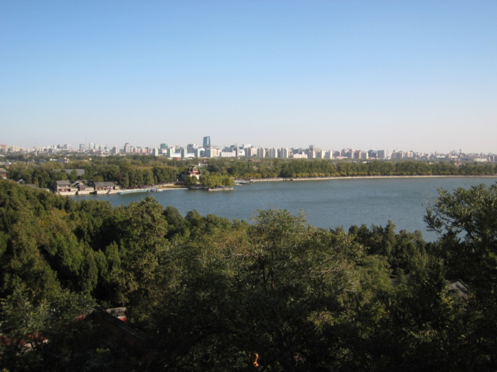 View over Lake Kunming and Beijing
