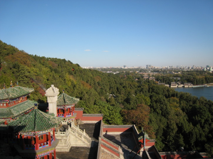 View from the Tower Of Buddhist Incense