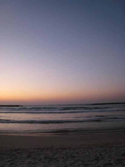 Watching the sunset