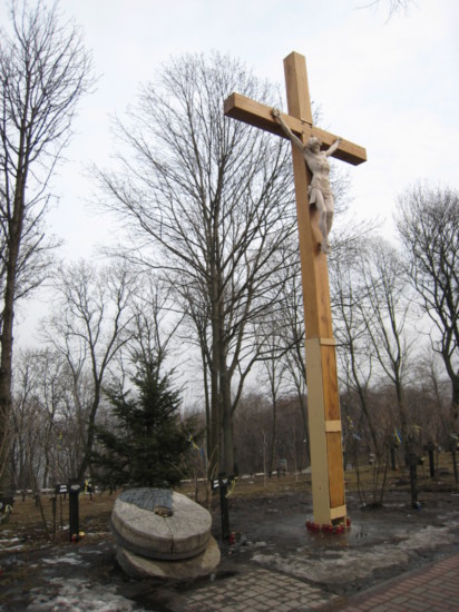 Some of the many memorials