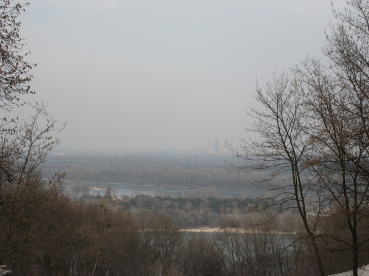 Looking over the river again