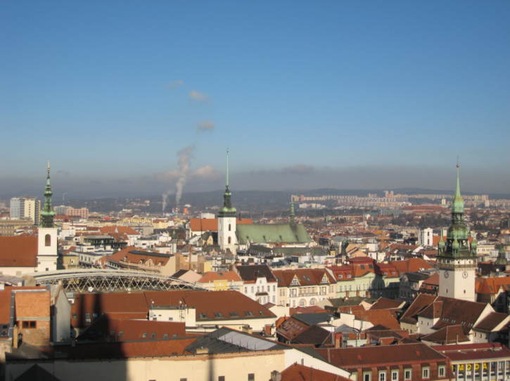 View from the cathedral north tower