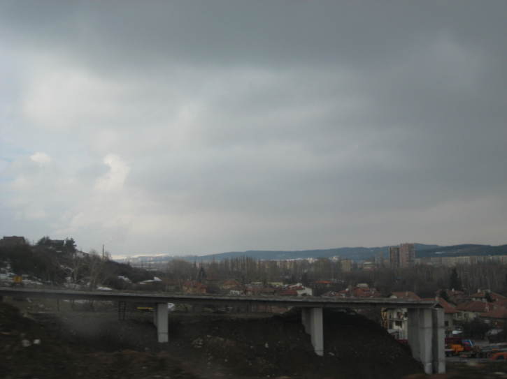 Bridge under construction