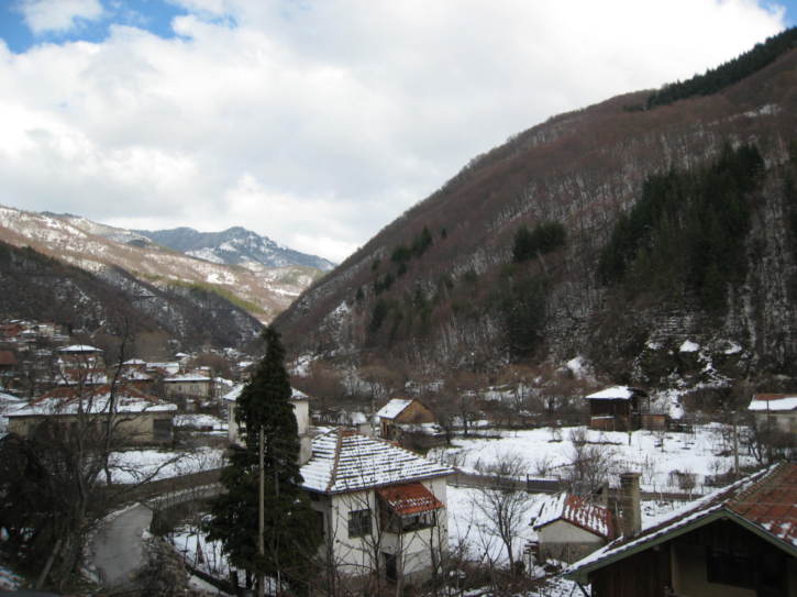 Passing through Rila