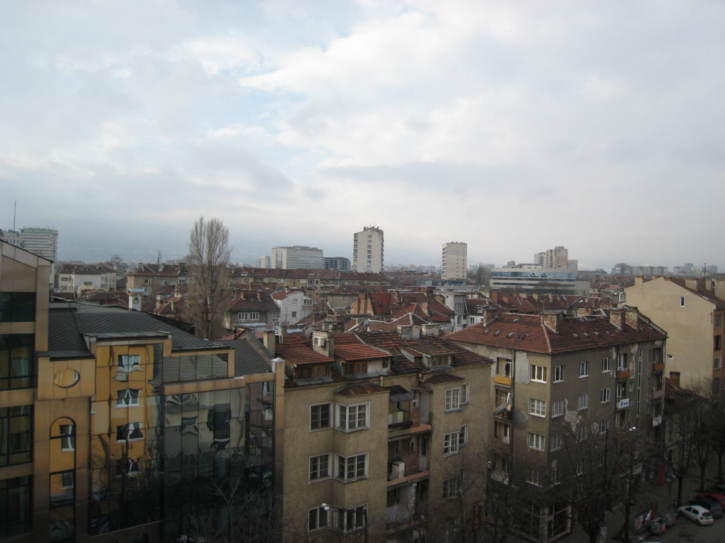 Looking over Sofia