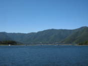 Bridge over Lake Kawaguchi