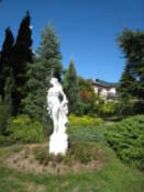 Gardens on the north shore of Lake Kawaguchi