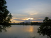 Sunset at Pop Century
