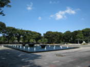 Fountain park near the Imperial Palace