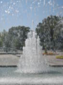 Fountain park near the Imperial Palace