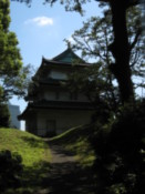 Fujimi-yagura (Mt Fuji View Tower) in East Garden