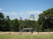 View from remains of Edo-period Castle