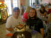 At the Beach Club, they serve "The Kitchen Sink"
