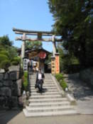 In the grounds of the Kiyomizu-dera temple
