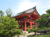 Kiyomizu-dera temple bell pagoda